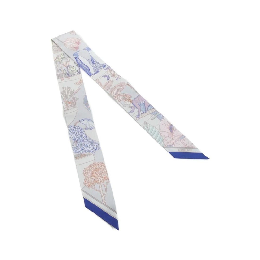 Hermes Precious Paradise Twilly 064094S Scarf/Muffler (1 of 11)