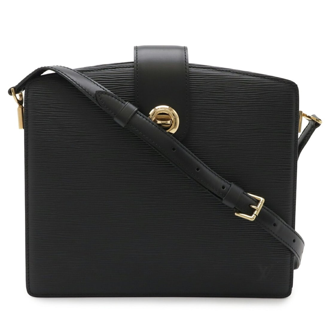 LOUIS VUITTON Epi Capucines Shoulder Bag, Noir Black, M52342: --- Catalog ---Category: SizeSize (HxWxD): 23cm x 26cm x 5.5cm / 9.05'' x 10.23'' x 2.16''Category: DesignType: Shoulder bagColor: Black, NoirGender: Women,MenMaterial: Epi leather Category: