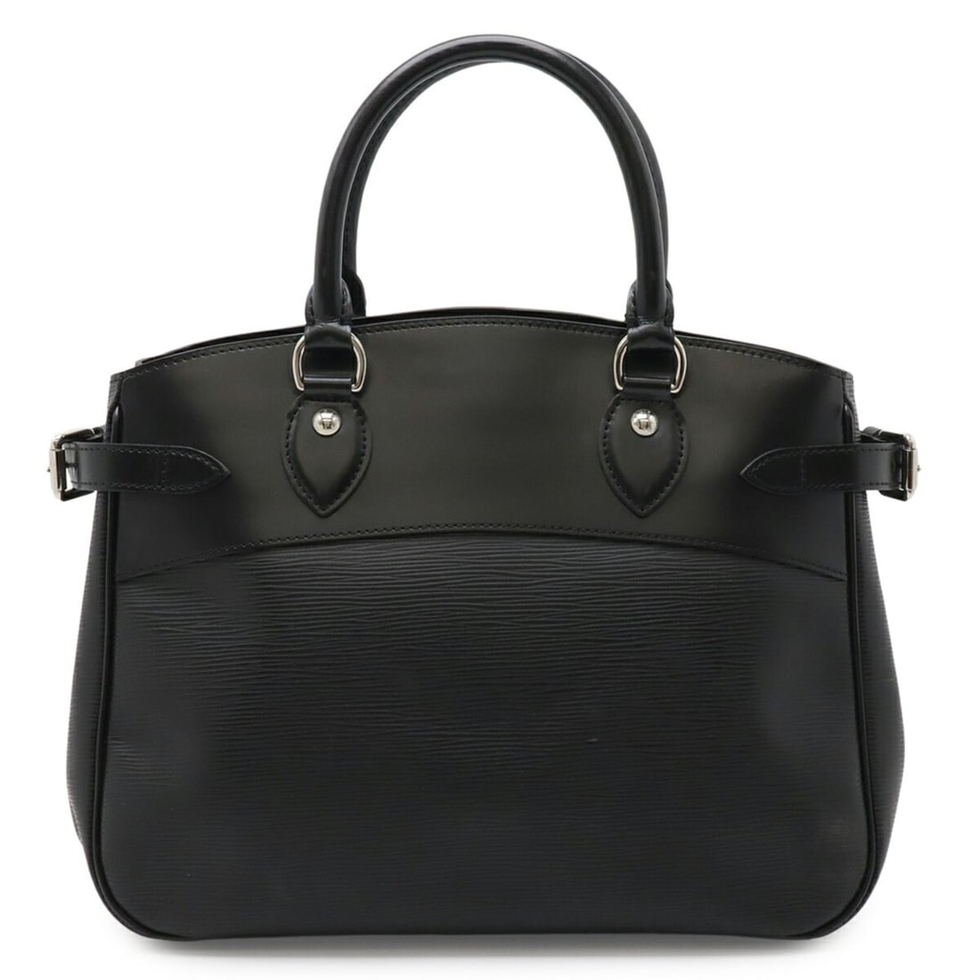 LOUIS VUITTON Louis Vuitton Epi Passy PM Handbag Shoulder Bag Tote Leather Noir Black M59262 (1 of 12)