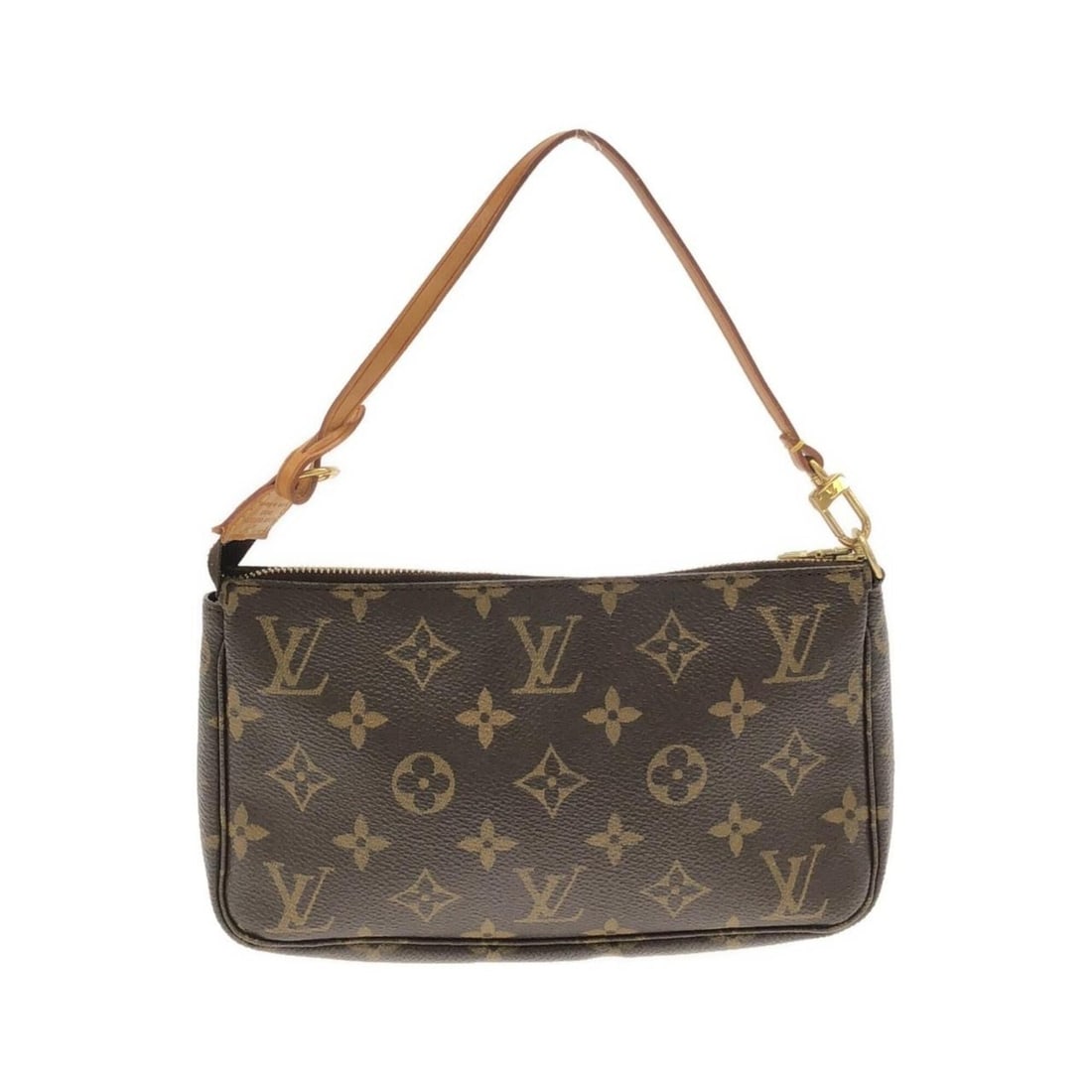 Louis Vuitton Monogram Pochette Accessoires M51980 Accessory Pouch: --- Catalog ---Category: SizeSize (HxWxD): 13cm x 22cm x 3cm / 5.11'' x 8.66'' x 1.18''Category: DesignType: Pochette, PouchColor: MarronGender: WomenMaterial: Coated canvas Hardware Color: