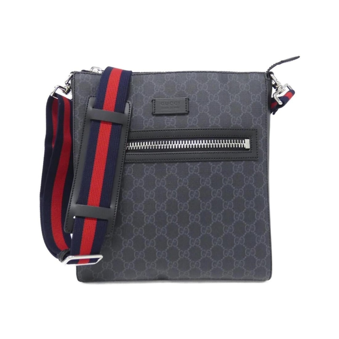 Gucci 474137 K5RLN Shoulder Bag: --- Catalog ---Category: SizeSize (HxWxD): 30cm x 27cm x 4cm / 11.81'' x 10.62'' x 1.57''Category: DesignType: Shoulder bagColor: Black, GrayGender: Men,WomenMaterial: GG Supreme Hardware Color: