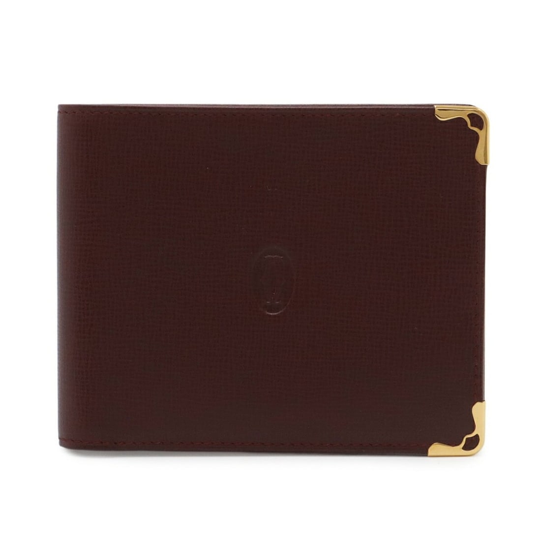 Cartier Must de Bi-fold Wallet, Leather, Bordeaux: --- Catalog ---Category: SizeSize (HxWxD): 9cm x 11.5cm / 3.54'' x 4.52''Category: DesignType: Wallet (bi-fold)Color: BordeauxGender: WomenMaterial: Leather Category: GeneralBrand: Cartier--- Item