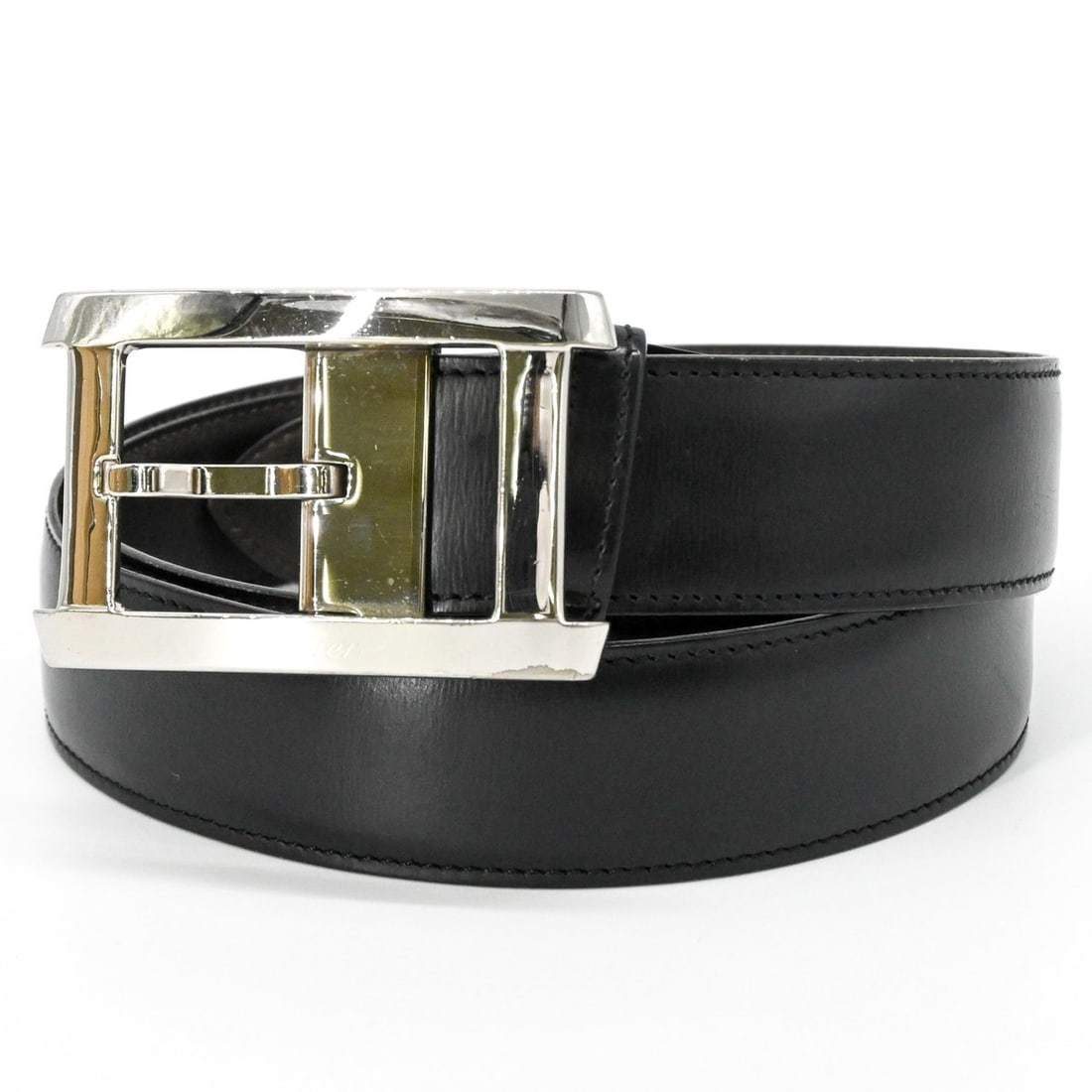 Cartier Reversible Must Tank Belt, Leather, Black/Brown (1 of 20)