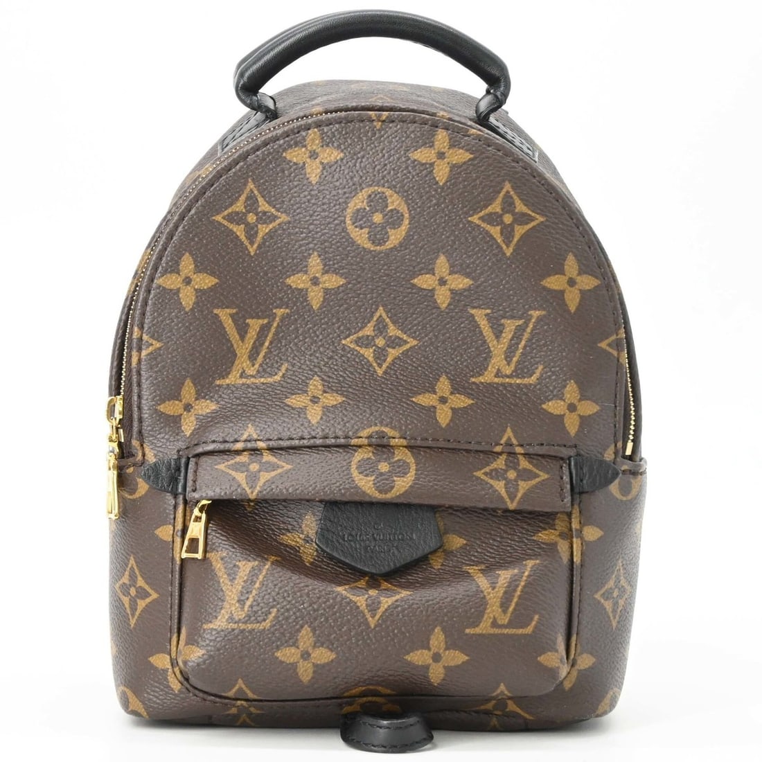 LOUIS VUITTON Louis Vuitton Monogram Palm Springs Mini Backpack for Women, Brown CA4270 (1 of 14)