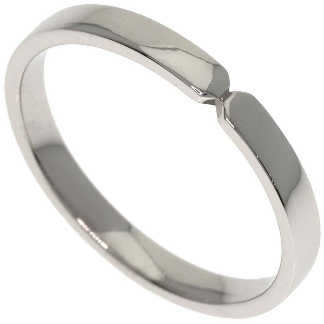 Hermes Everkelly #57 Ring, Platinum PT950, Men's HERMES (1 of 10)
