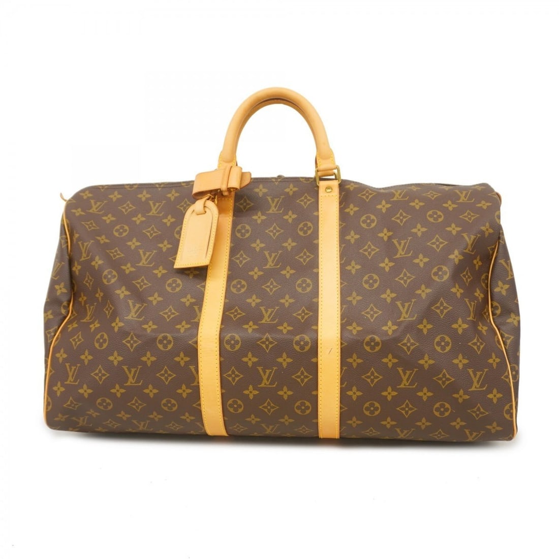 Louis Vuitton Bags - Boston Monogram Keepall 55 M41424 Brown Men's & Women's (1 of 20)