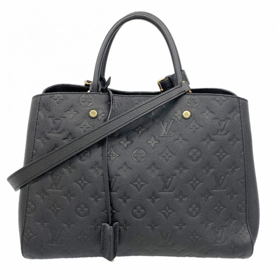 Louis Vuitton Monogram Empreinte Montaigne GM Handbag M41069 Noir (Women's) (1 of 20)