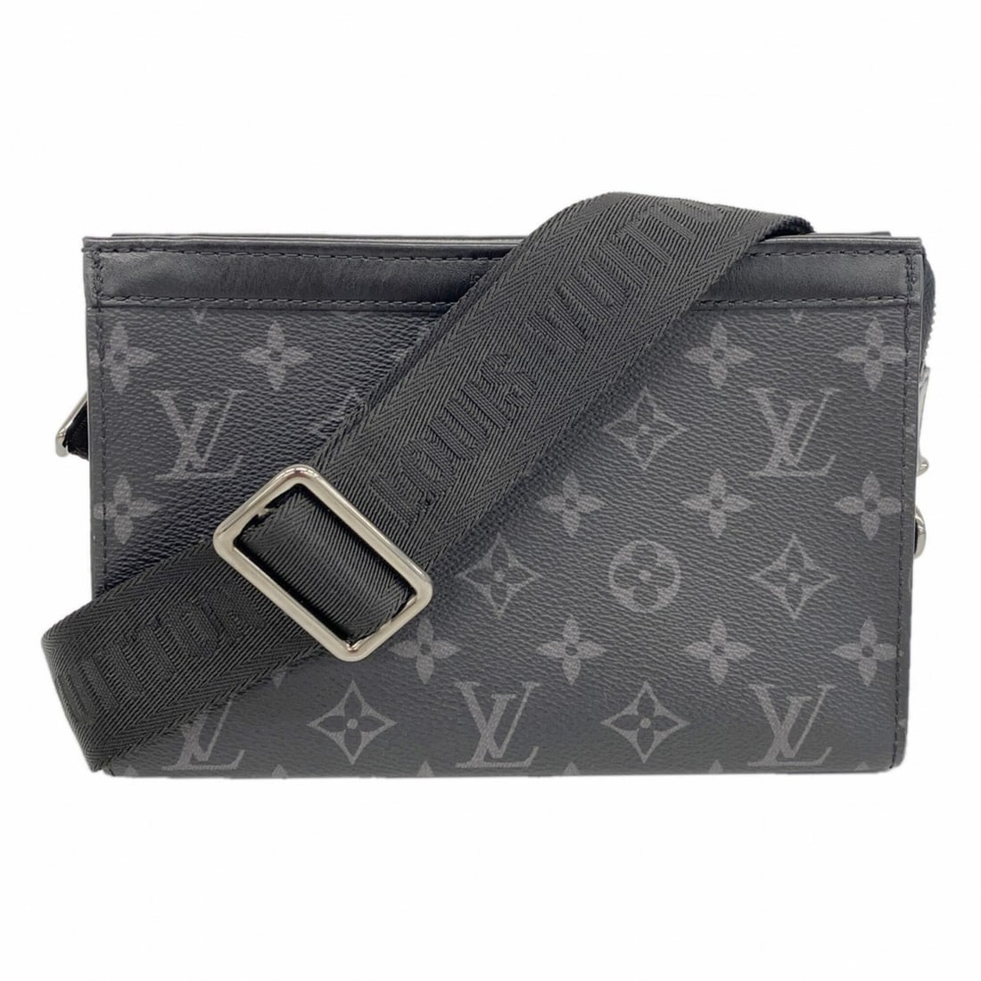 Louis Vuitton Monogram Eclipse Gaston Wearable Wallet Shoulder Bag M81124 Black Men's (1 of 17)