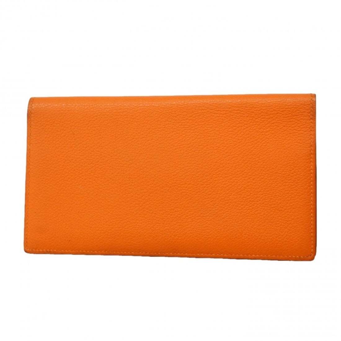Hermes Wallet/Long Wallet Citizen Evercolor Orange ?Q Stamp Men's/Women's P2677305 (1 of 13)