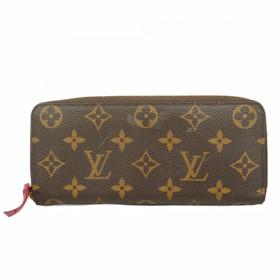 Louis Vuitton Monogram Portefeuille Clemence Long Wallet M42119 Hot Pink Women's (1 of 10)