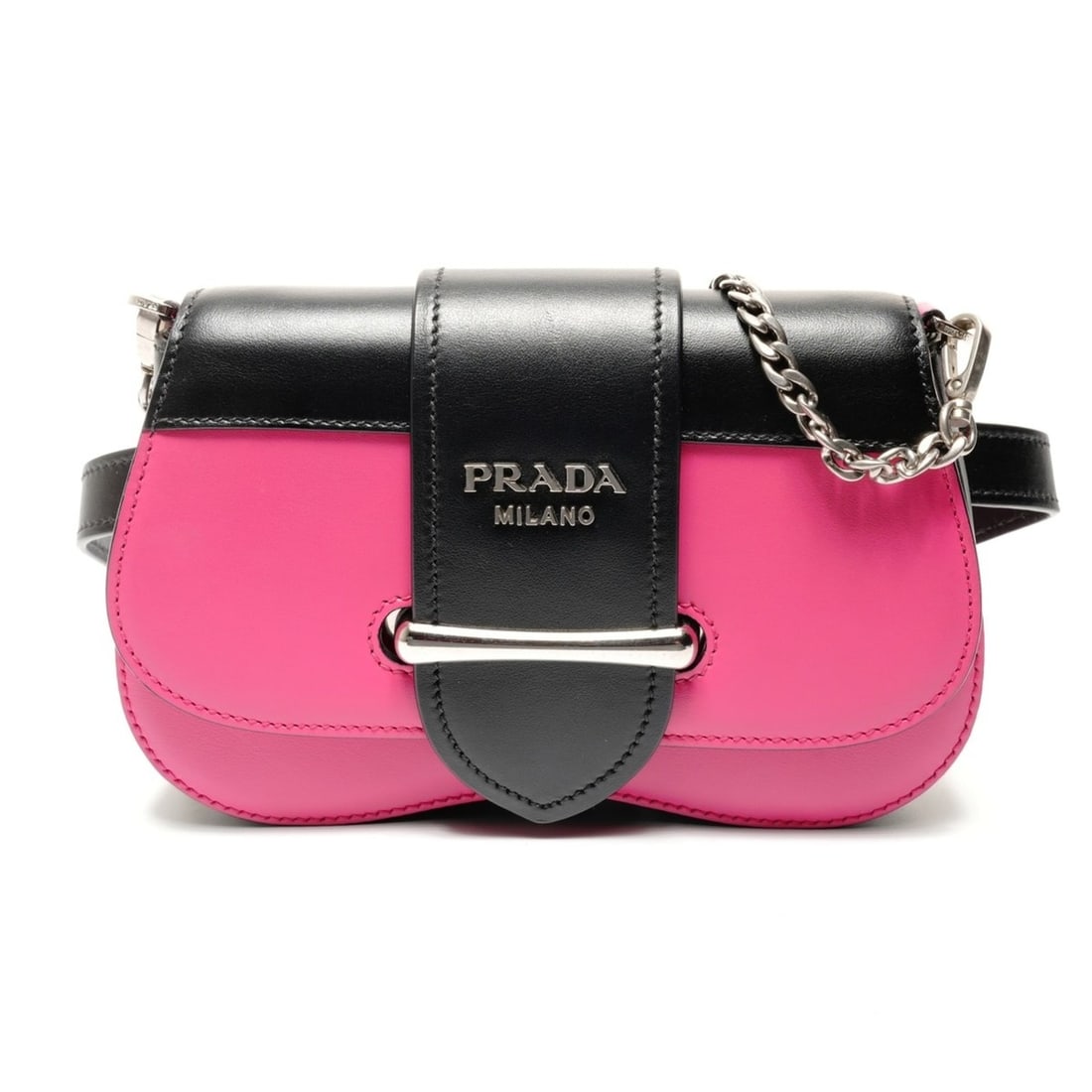 Prada Sydney Belt Bag Waist Pink (1 of 12)
