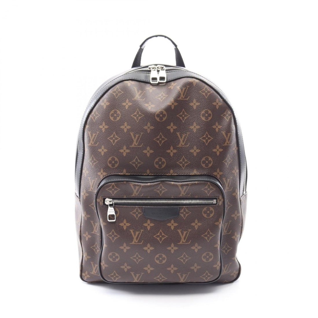 Louis Vuitton Josh Backpack/Handbag, Coated Canvas and Leather, Monogram Macassar, Men's,: --- Catalog ---Category: SizeSize (HxWxD): 38cm x 30cm x 12cm / 14.96'' x 11.81'' x 4.72''Category: DesignType: BackpackColor: Black, Brown, Monogram MacassarGender: Men,WomenMaterial: Coated canvas