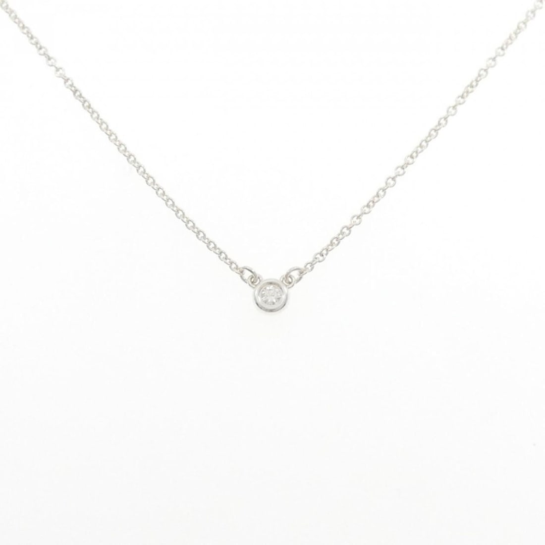 Tiffany & Co. By the Yard Necklace: --- Catalog ---Category: SizeWidth: 0.9mm / 0.04''Weight: 1.5g / 0.05oz.Diameter: 4.7mm / 0.18''Neck Circumference: 40 cm / 15.74''Category: DesignStone: DiamondGender: WomenMaterial: Silver 925Neckla