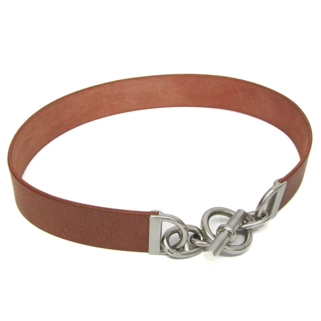 Hermes Chaine D'Ancre Women,Men Leather Standard Belt Beige 75 (1 of 16)