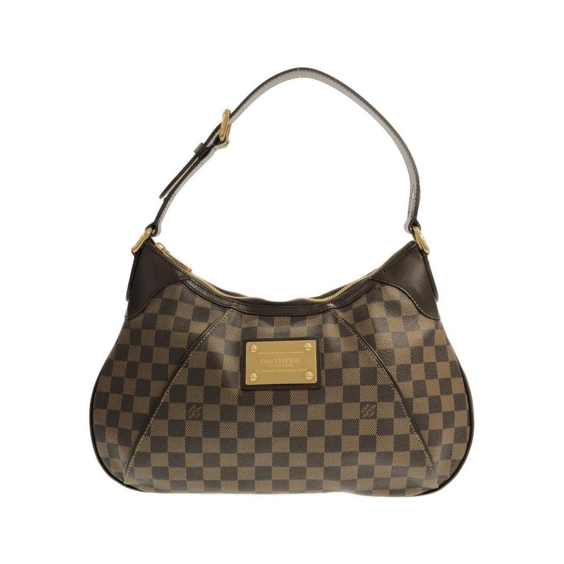 Louis Vuitton Damier Thames GM N48181 Shoulder Bag: --- Catalog ---Category: SizeSize (HxWxD): 22cm x 31cm x 6cm / 8.66'' x 12.2'' x 2.36''Category: DesignType: Shoulder bagColor: EbeneGender: Women,MenMaterial: Coated canvas Category: GeneralBrand: