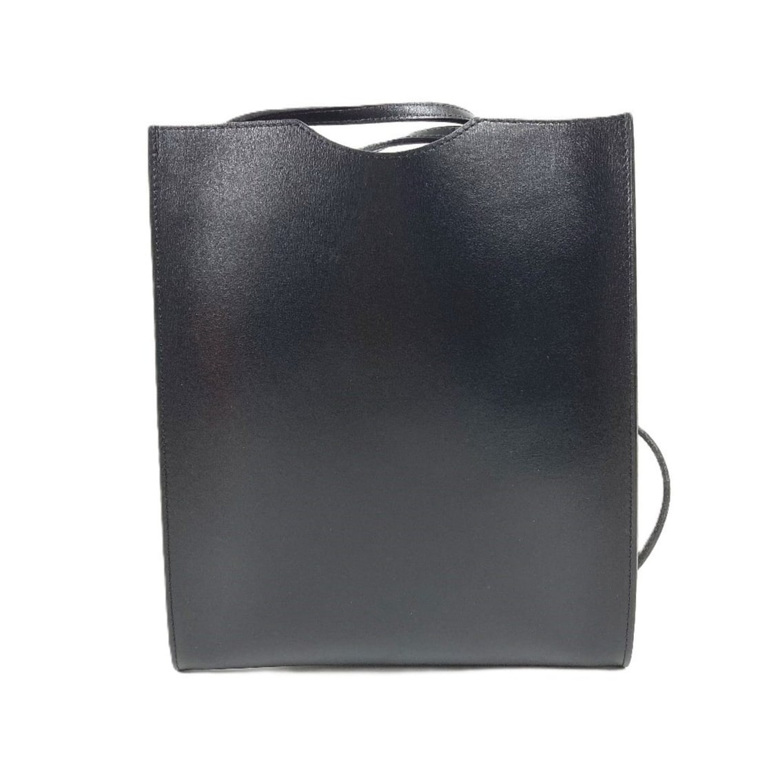 HERMES Hermes Onimetou Bag Handbag Crossbody Pouch Shoulder Box Calf Leather Men's Women's Black (1 of 10)