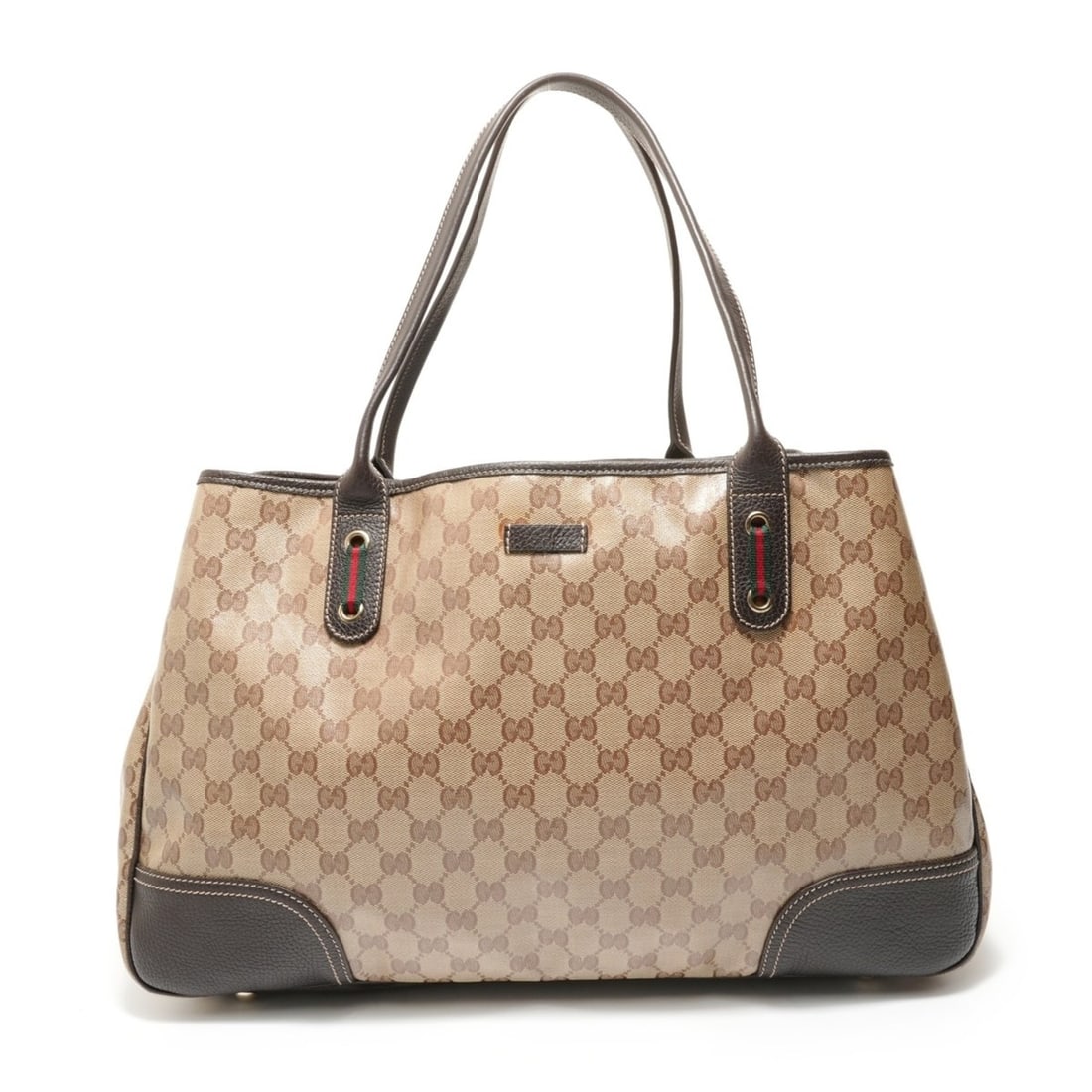 Gucci GG Crystal Sherry Line Tote Bag, Beige (1 of 13)