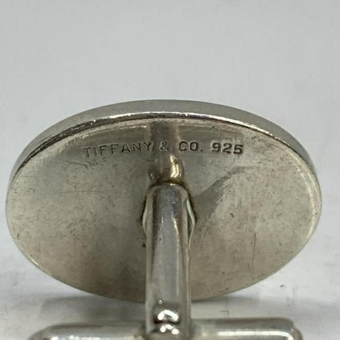 Tiffany Silver Button Cufflinks - 3