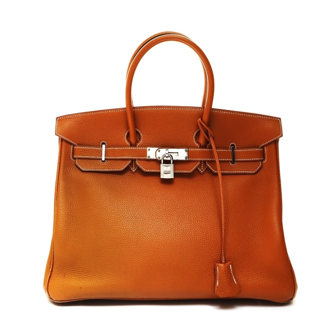 Hermes Birkin 35 Togo Gold ?E Handbag Brown (1 of 13)