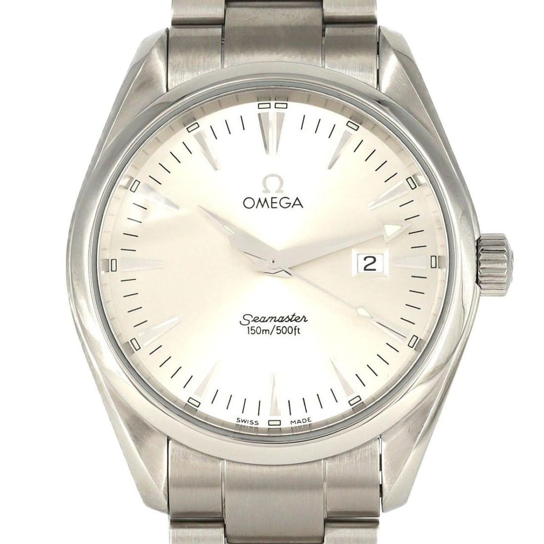 Omega Seamaster Aqua Terra 2517.30 SS Quartz Watch: --- Catalog ---Category: SizeWrist Size: 17cm / 6.69''Case Diameter: 39mm / 1.54''Category: DesignType: WristwatchGender: MenColor (Dial): SilverMaterial (Band): Stainless steelMaterial (Case): Stainl