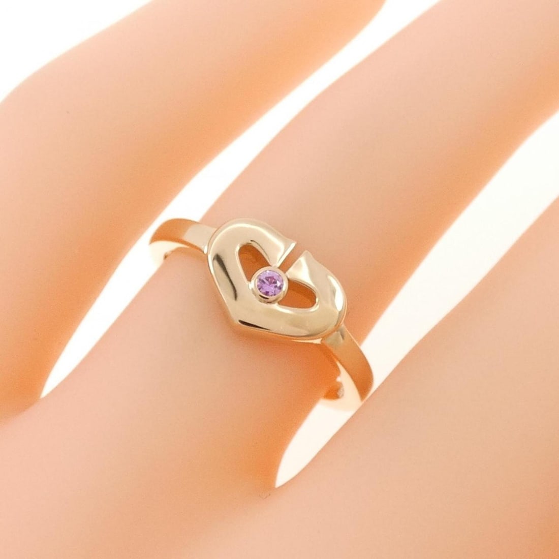 Cartier C Heart Ring - 5