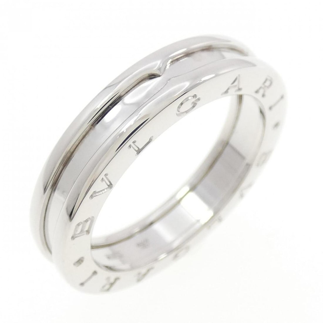 Bvlgari B.zero1 1-band ring: --- Catalog ---Category: SizeUS Size: 9Brand Size: 58Category: DesignType: Band ringGender: MenMaterial: White gold (18K)Category: GeneralBrand: Bvlgari--- Item List ---Section: ConditionRanking: