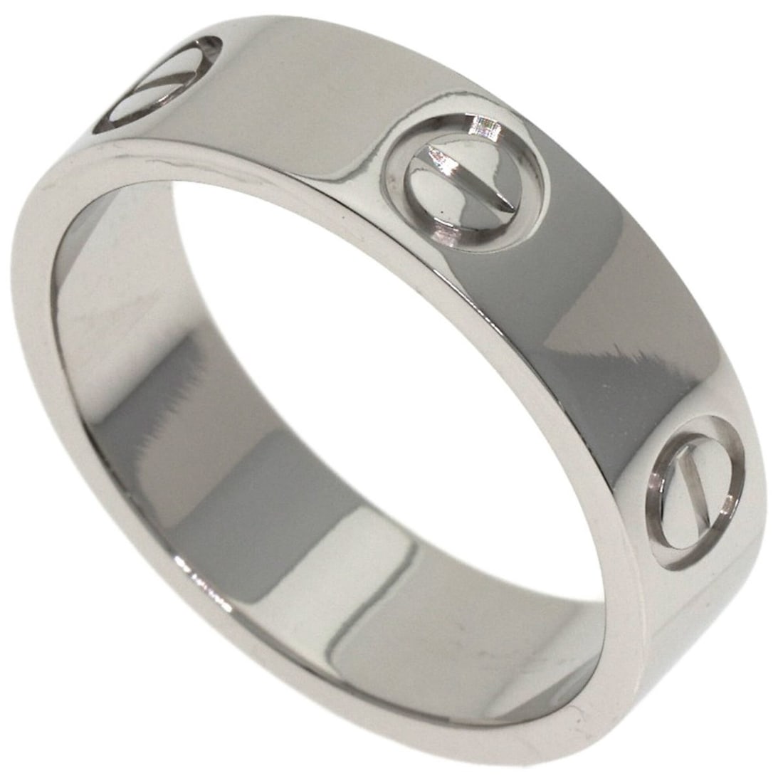 Cartier Love Ring #54, Platinum PT950, Women's Ring, CARTIER (1 of 18)