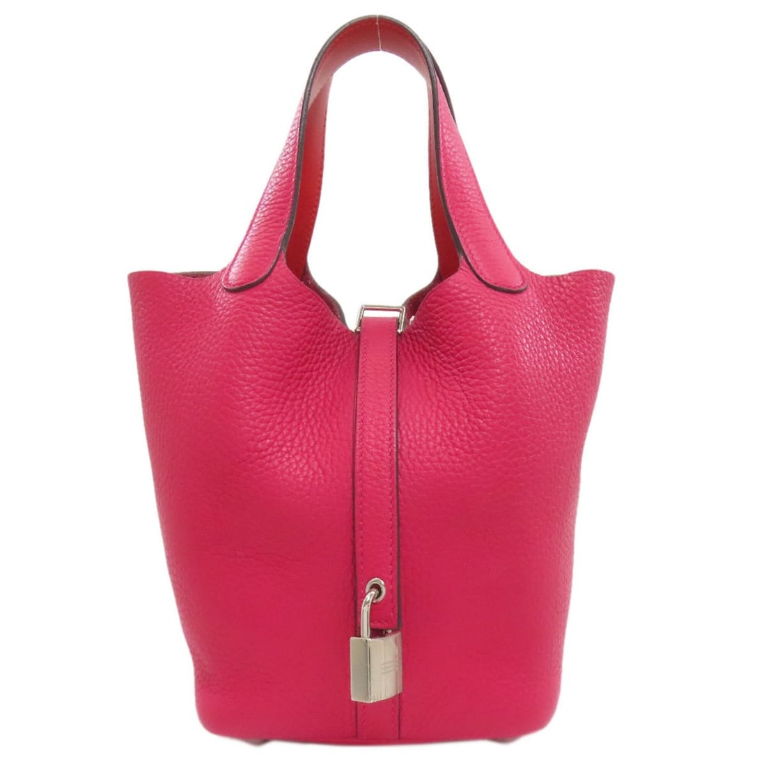 Hermes Picotin Lock PM Eclat Silver Hardware Handbag Taurillon Leather Women's HERMES (1 of 20)