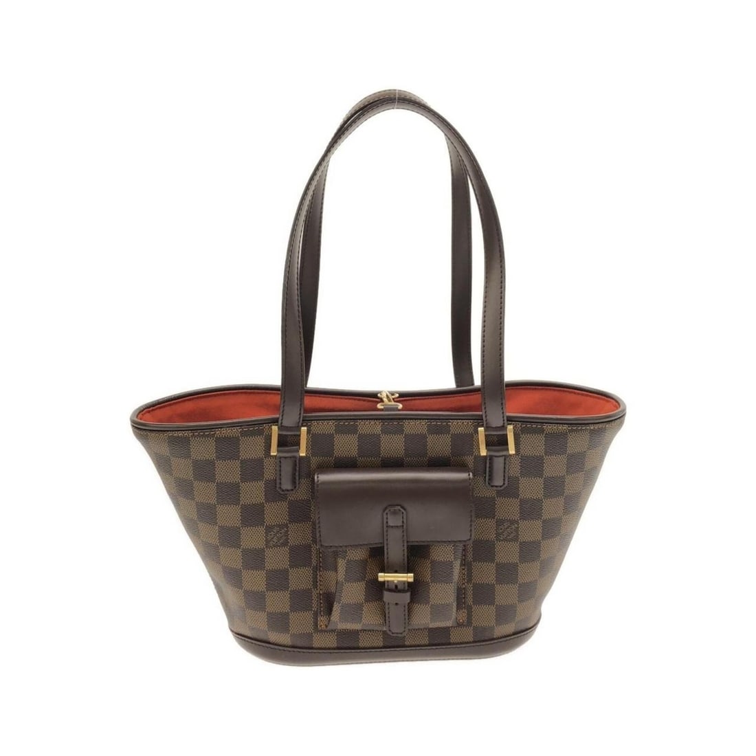 Louis Vuitton Damier Manosque PM N51121 Handbag: --- Catalog ---Category: SizeSize (HxWxD): 20cm x 40cm x 11cm / 7.87'' x 15.74'' x 4.33''Category: DesignType: HandbagColor: EbeneGender: Men,WomenMaterial: Coated canvas Hardware Color: