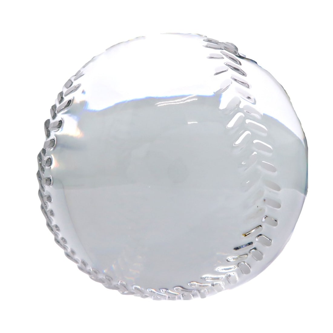 Tiffany & Co. Paperweight, Women's Men's, Crystal Clear: --- Catalog ---Category: DesignType: OthersColor: ClearGender: Men,WomenCategory: GeneralBrand: TiffanyCountry of Origin: GermanyCategory: Physical PropertiesSize (HxWxD): 7cm x 7cm / 2.75'' x 2.75''-