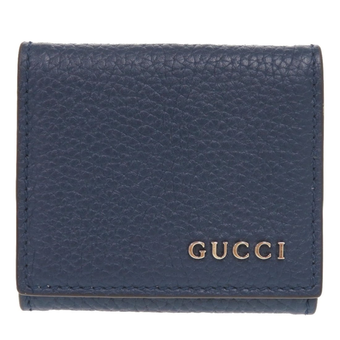 Gucci Logo 771160 Leather Blue Wallet/Coin Case 1034GUCCI (1 of 20)