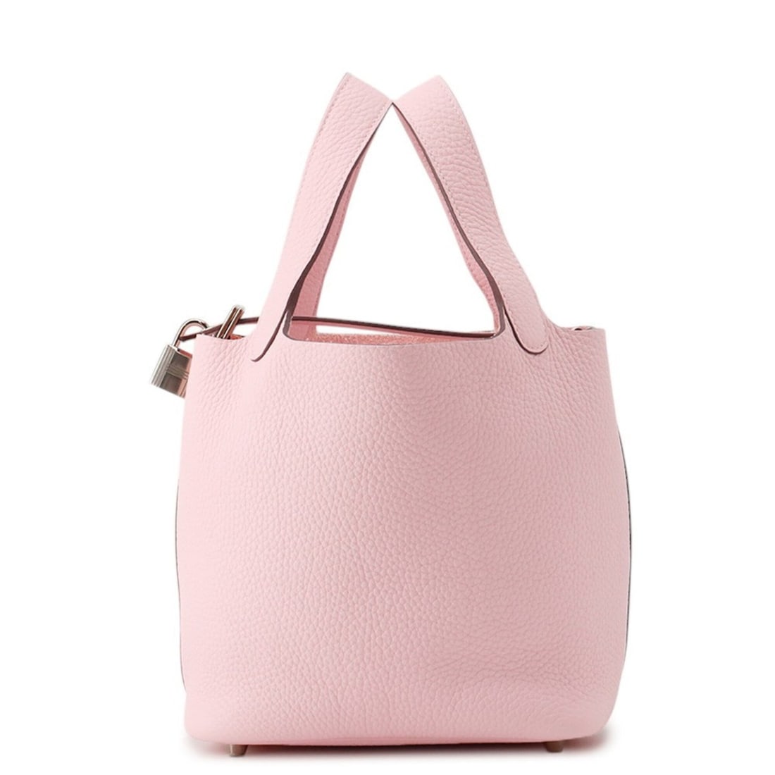 Hermes Picotin Lock PM Handbag, Rose Sakura, Taurillon Clemence Leather, U Stamp. Lock, Picotin, (1 of 11)