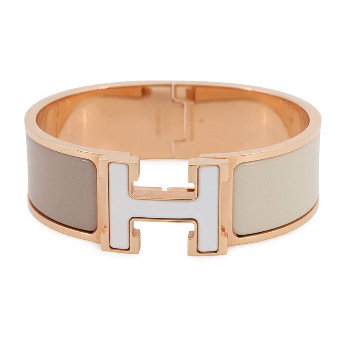 Hermes Bracelet Click H Clack GM Colorblock System Pink Bangle HERMES BRACELET (1 of 13)