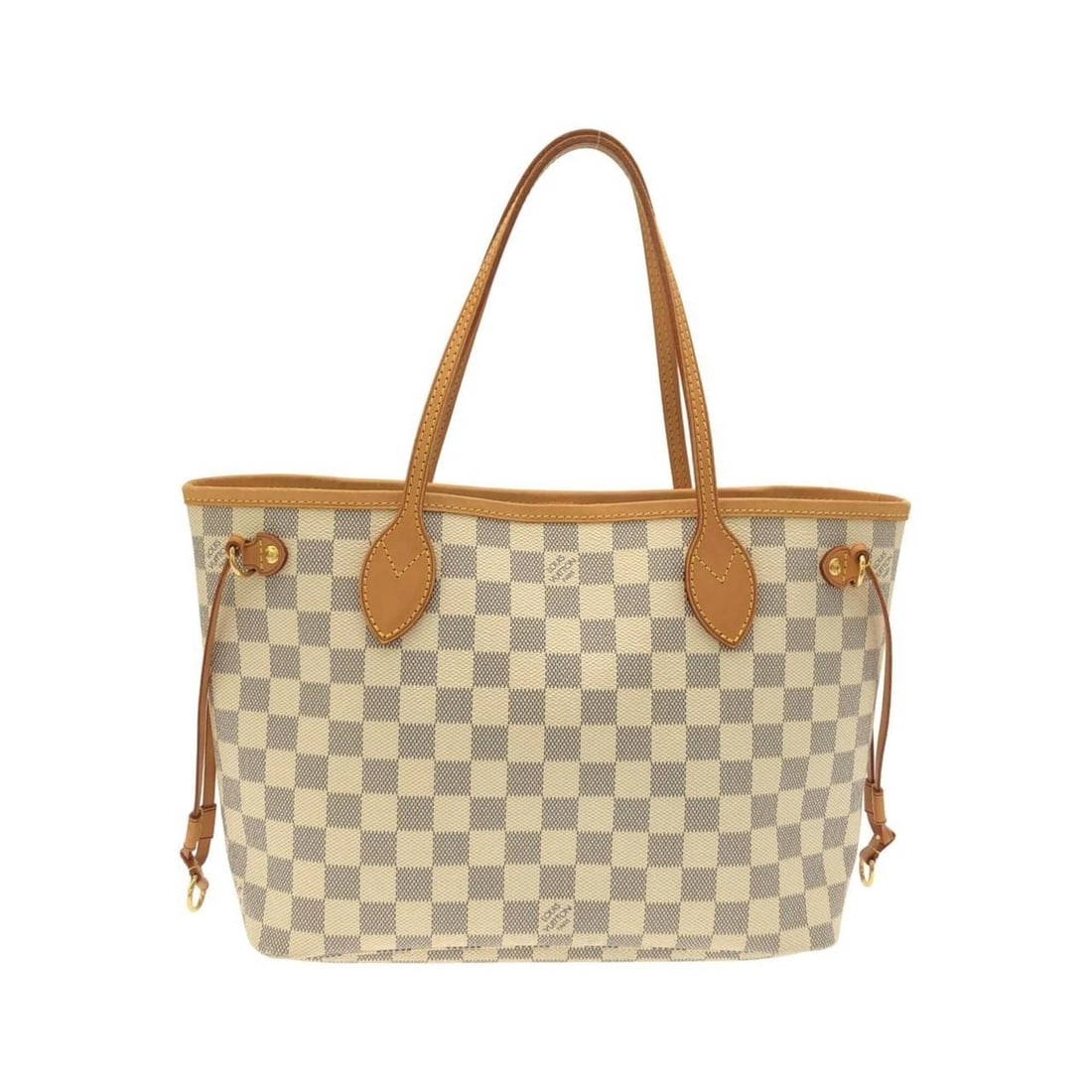 Louis Vuitton Damier Azur Neverfull PM N51110 Handbag: --- Catalog ---Category: SizeSize (HxWxD): 23cm x 38cm x 13cm / 9.05'' x 14.96'' x 5.11''Category: DesignType: HandbagColor: AzurGender: WomenMaterial: Coated canvas Category: GeneralBrand: Louis