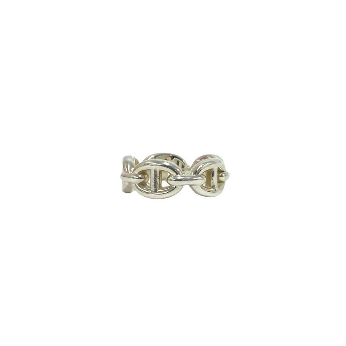 HERMES Chaine d'Ancre Enchainée Ring, Sterling Silver 925, Accessory, Item No. 59046 (1 of 6)