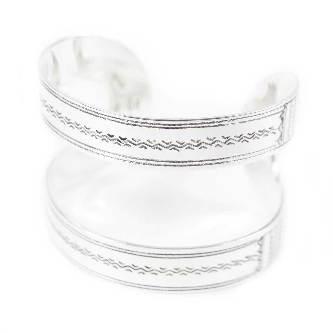 HERMES Toareg Bracelet Bangle Accessory, SV925 Silver, Total Weight 75g, Men's/Women's, Rare! (1 of 5)