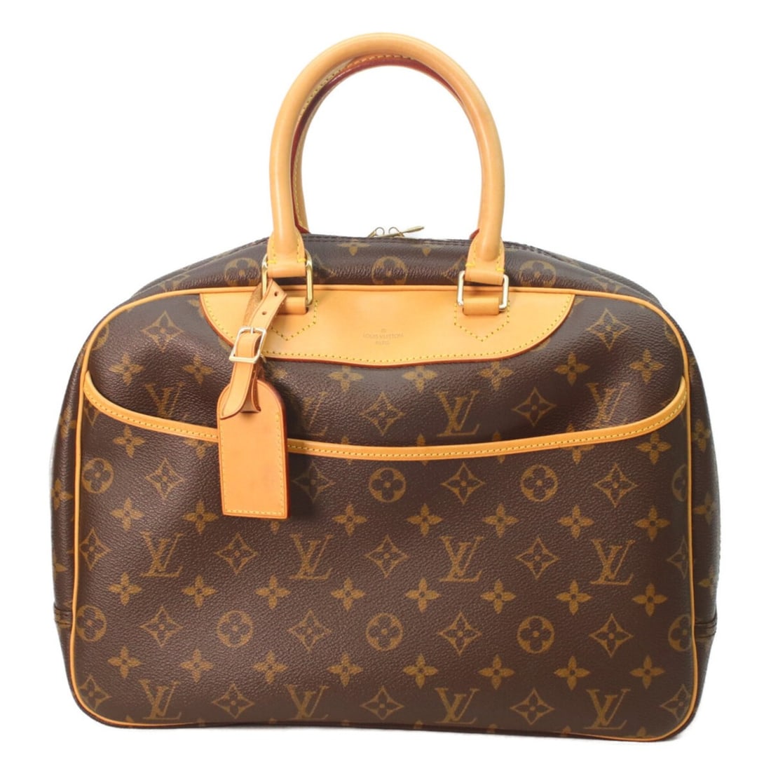 LOUIS VUITTON M47270 Monogram Deauville Handbag, Brown, Women's Handbag (1 of 18)