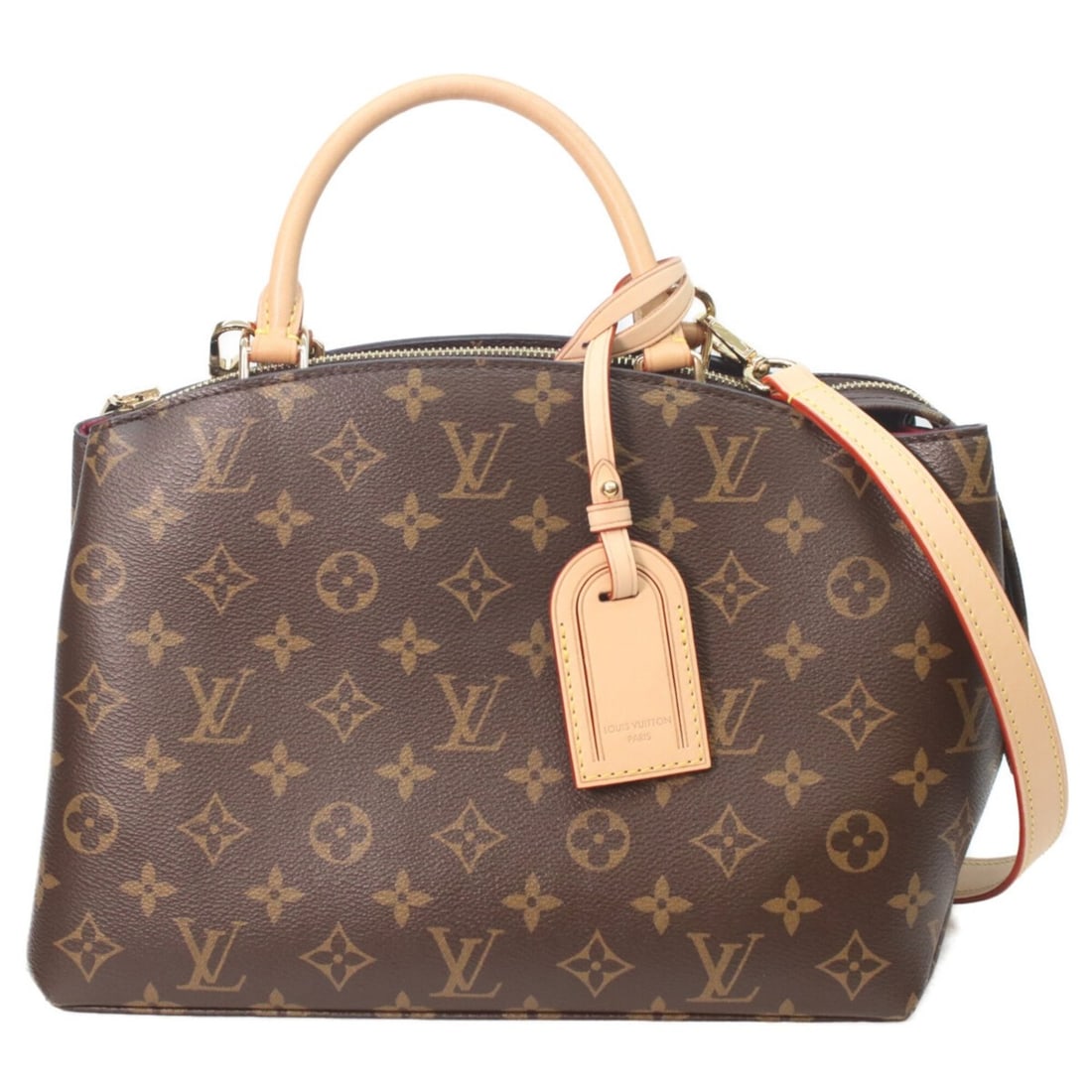LOUIS VUITTON M45900 Monogram Petit Palais PM Handbag Brown Women's RFID (IC): --- Catalog ---Category: SizeSize (HxWxD): 21cm x 27.5cm x 12cm / 8.26'' x 10.82'' x 4.72''Strap Length: 93.5cm - 109cm / 36.81'' - 42.91''Handle Length: 25.5cm / 10.03''Category: DesignType: HandbagC