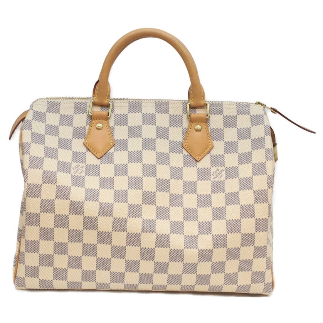 LOUIS VUITTON N41533 Damier Azur Speedy 30 Boston Bag White Brown Women's: --- Catalog ---Category: SizeSize (HxWxD): 21cm x 30cm x 17cm / 8.26'' x 11.81'' x 6.69''Handle Length: 28cm / 11.02''Category: DesignType: Boston bagColor: Brown, WhiteGender: WomenMaterial: Damier A