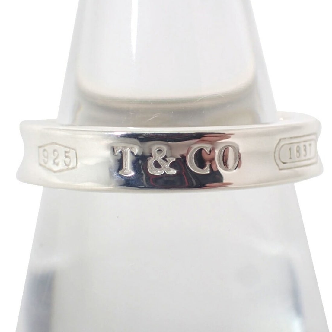 TIFFANY & Co. 925 1837 Narrow Ring, Size 11: --- Catalog ---Category: SizeJP Size: 11US Size: 6Category: DesignType: Band ringGender: WomenMaterial: Sterling silver 925Category: GeneralBrand: Tiffany--- Item List ---Section: ConditionRanking: Ra
