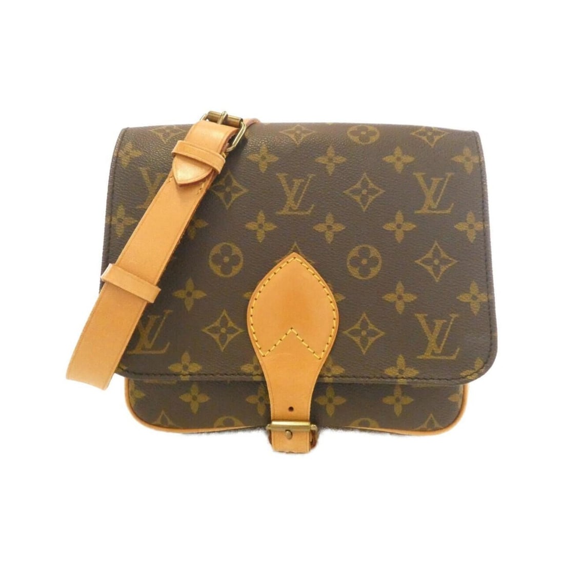 Louis Vuitton Monogram Cartouchiere 22cm M51253 Shoulder Bag (1 of 11)
