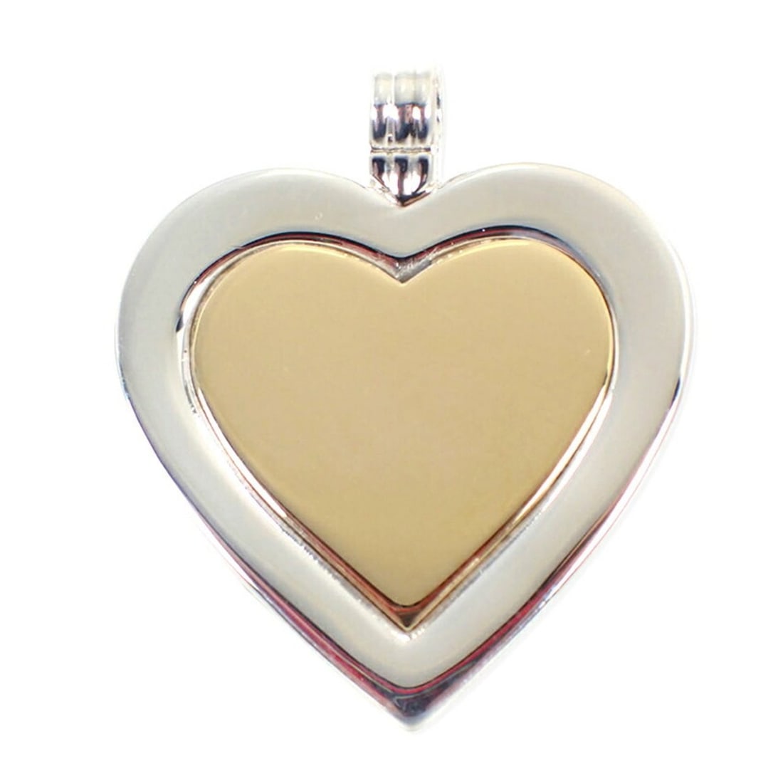 TIFFANY & Co. 925 750 Heart Pendant Top: --- Catalog ---Category: SizePendant Size: 31mm x 26mm / 1.22'' x 1.02''Category: DesignGender: WomenMaterial: Gold (18K), Sterling silver 925Necklace Type: PendantCategory: GeneralBrand: Tiffany---