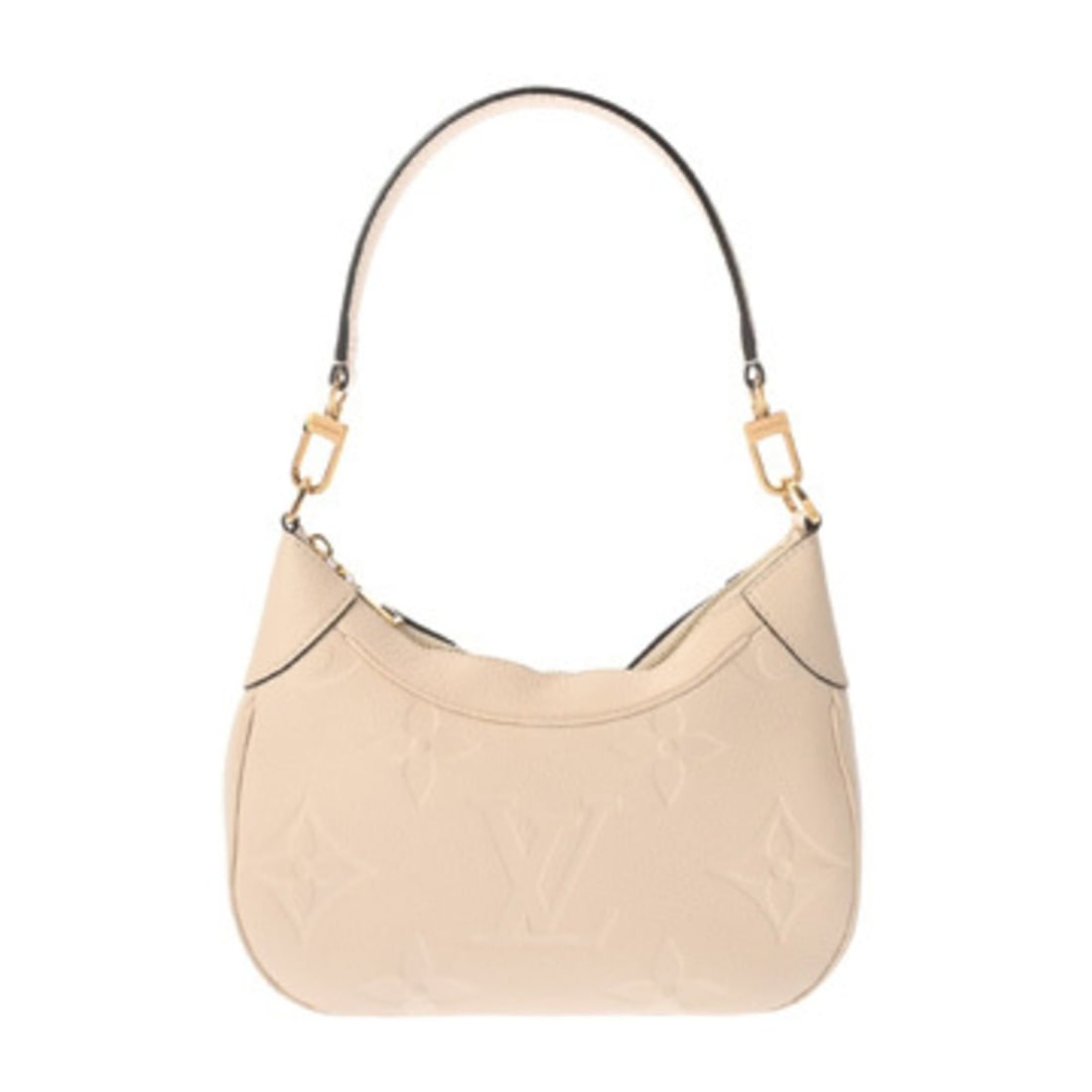 LOUIS VUITTON Louis Vuitton Monogram Empreinte Bagatelle NM Cream M46099 Women's Leather Shoulder (1 of 14)