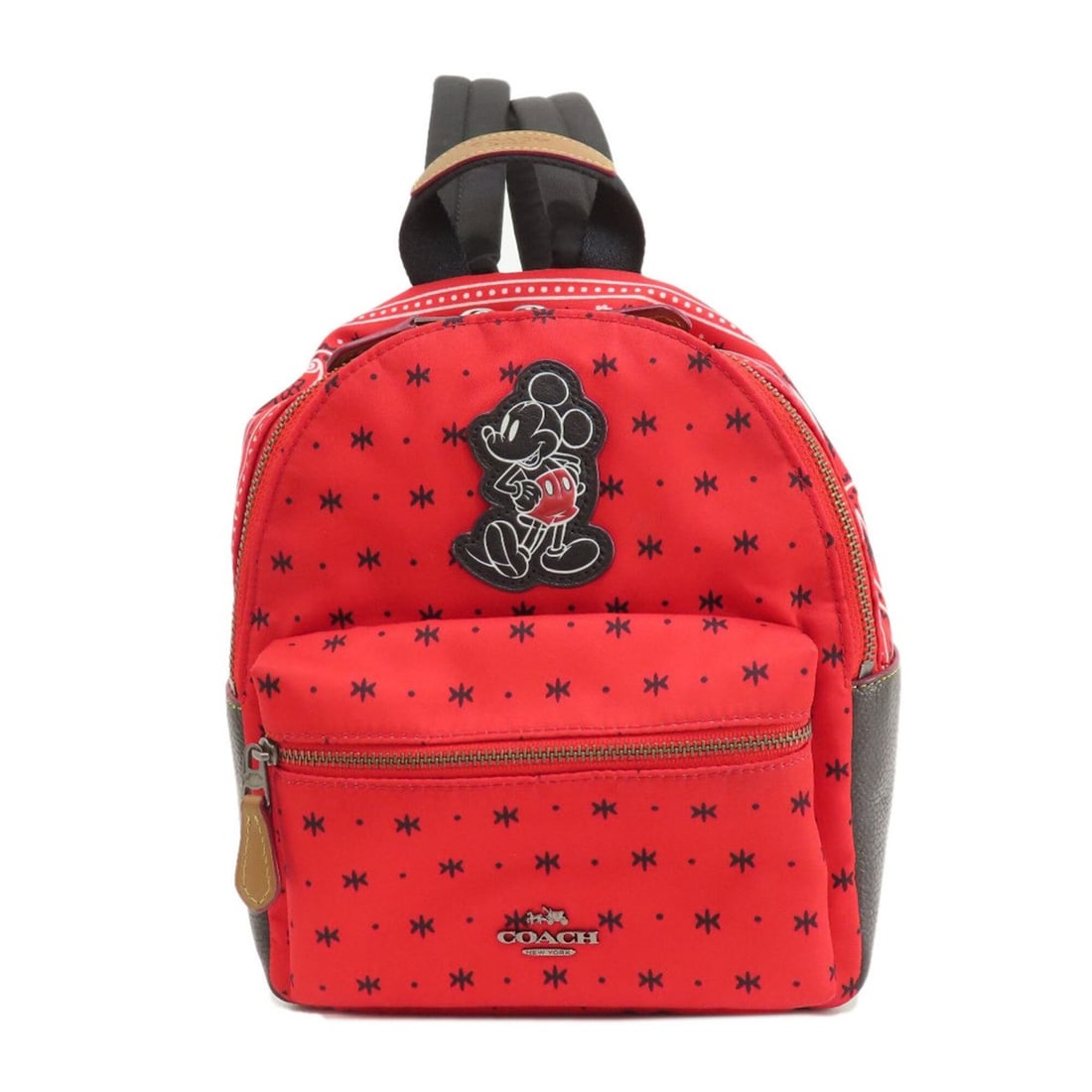 Coach F59831 Disney Collaboration Backpack/Daypack Nylon Women's COACH: --- Catalog ---Category: SizeSize (HxWxD): 24cm x 19cm x 10cm / 9.44'' x 7.48'' x 3.93''Category: DesignType: BackpackColor: Red colorGender: WomenMaterial: Nylon Category: GeneralBrand: Coach--- Item