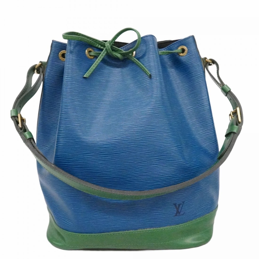 Louis Vuitton Epi Noe Shoulder Bag M44044 Toledo Blue Borneo Green Women's (1 of 15)