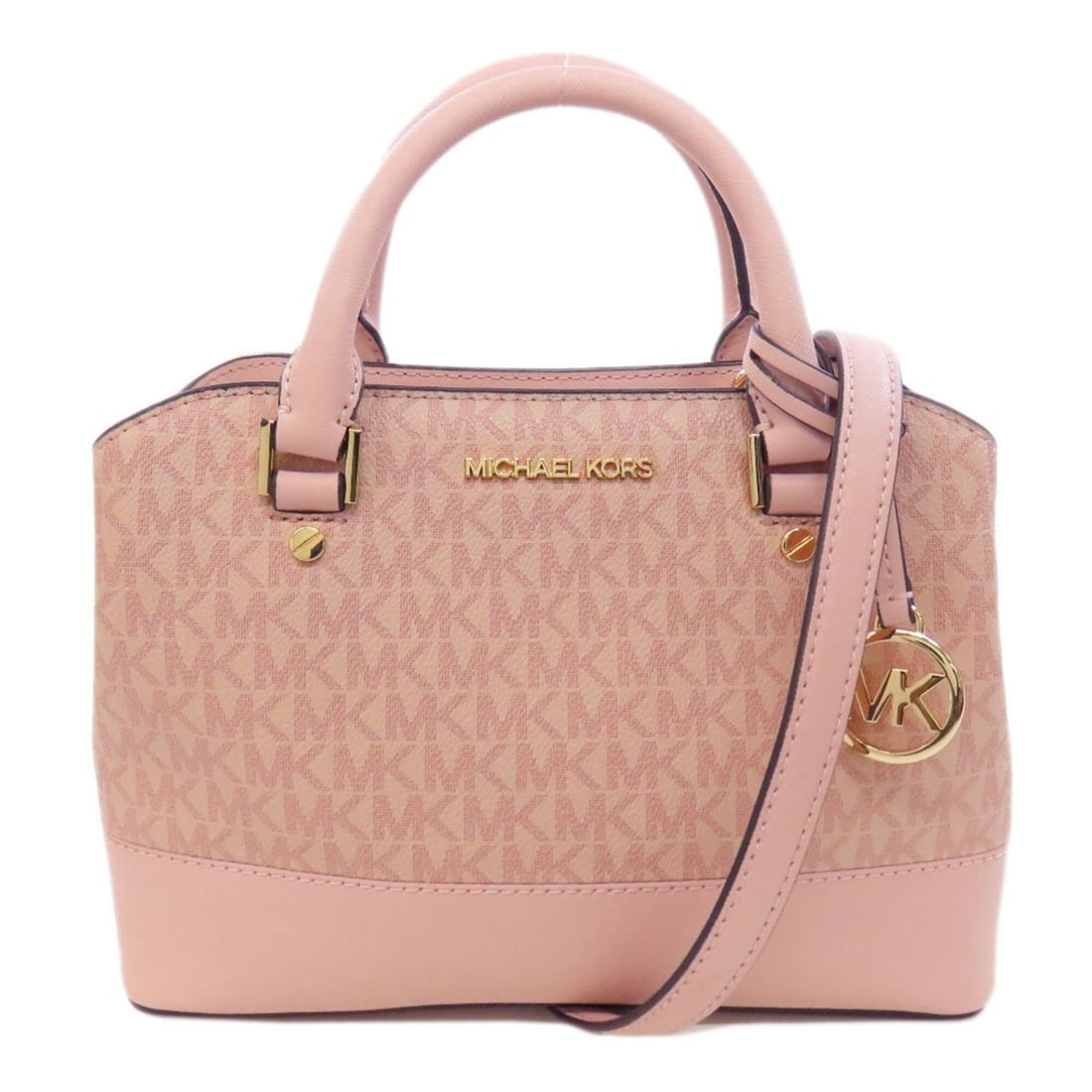 Michael Kors MK Signature 2-Way Handbag, PVC, Women's (1 of 20)