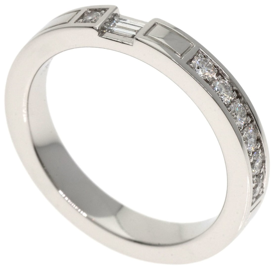 Harry Winston Traffic Accent Diamond Ring, Platinum PT950, Women's. (1 of 11)