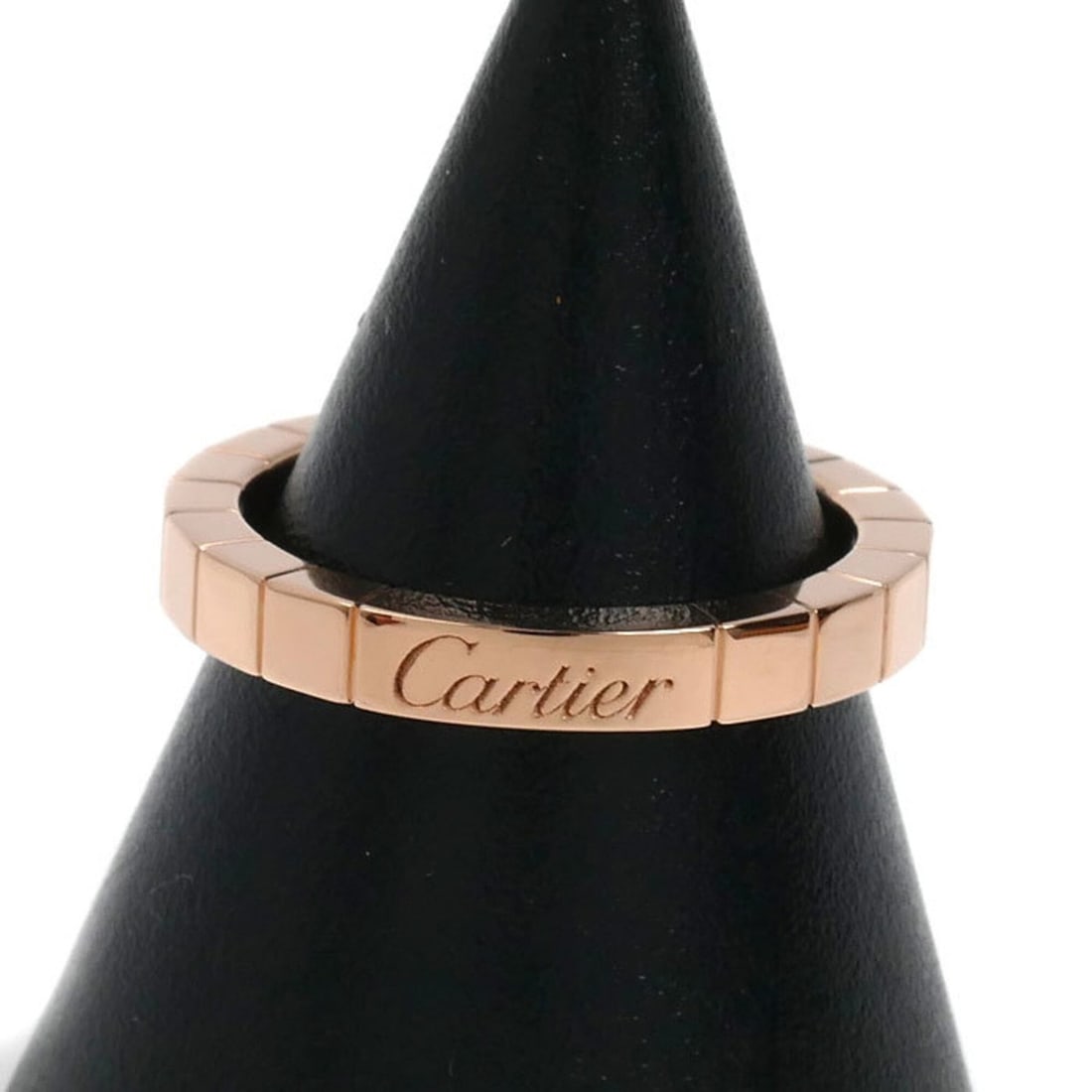 CARTIER Cartier 18KPG Pink Gold Lanieres Ring, Size 53, 5.9g, Women's (1 of 12)