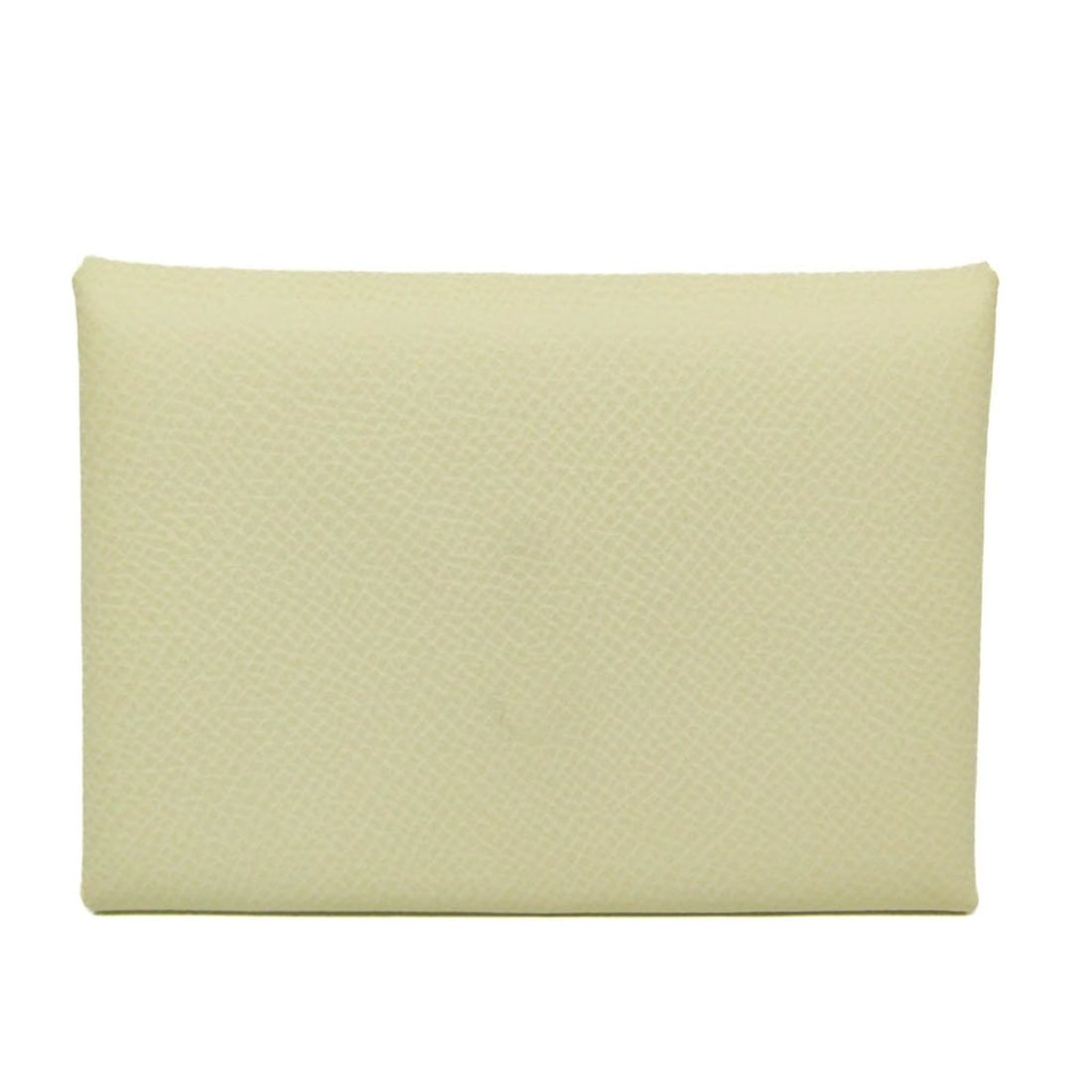 Hermes Calvi Duo Epsom Leather Card Case Cream (1 of 12)