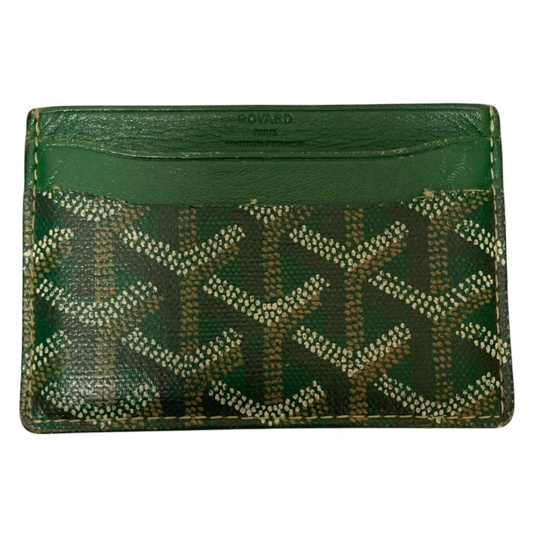 GOYARD Saint-Sulpice Business Card Case/Card Case/Pass Case Green Women's (1 of 16)
